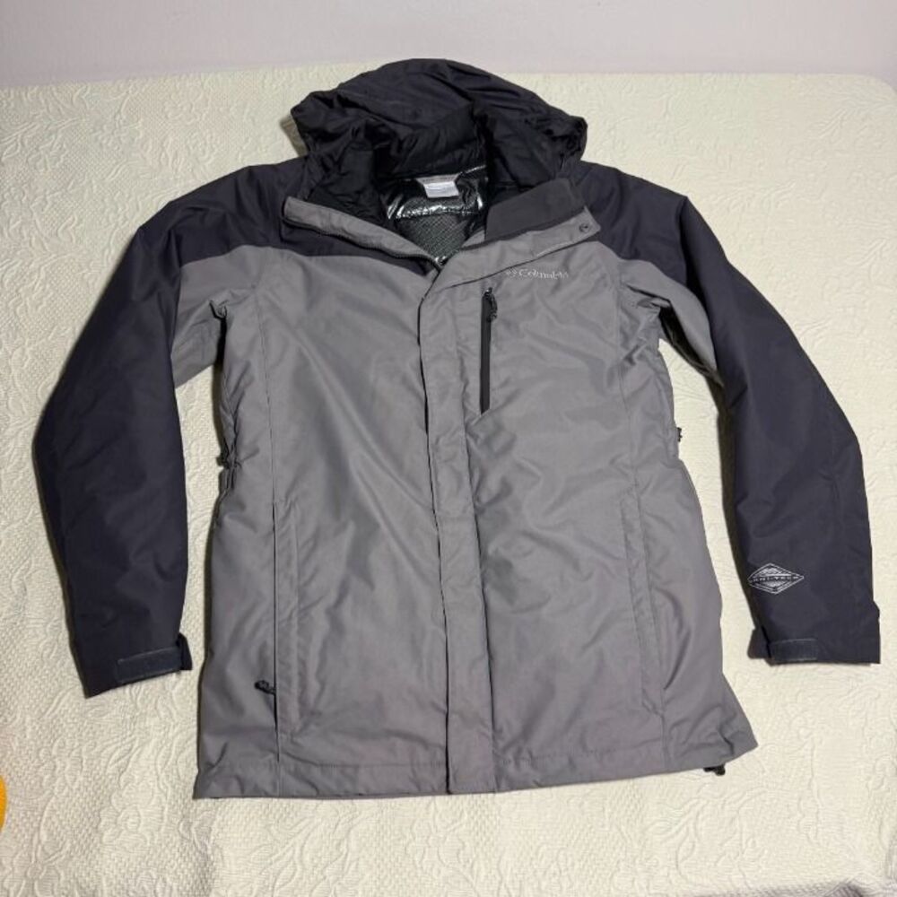 Columbia Omni-Heat Omni-Tech Waterproof Hooded Winter Jacket Men's Size S